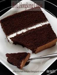 Umek Di Dapur Step By Step Membuat Bolu Hongkong Coklat Resep Masakan Natal Kue Bolu Makanan