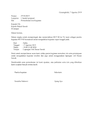 Namun, ada beberapa fungsi surat yang tidak hanya digunakan sebagai alat penyampai pesan untuk berinteraksi dalam hubungan informal saja. Contoh Surat Izin Ke Dinas Perhubungan