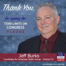Jeff Burks Pledges to Support Congressional Term Limits