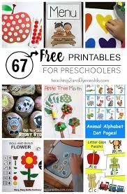 Free Preschool Printables For School And Home Free Preschool Printables Preschool Activities Math Activities Preschool