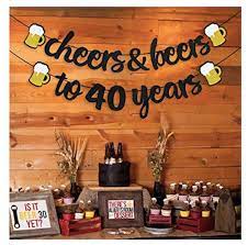 Creating a german entourage or oktoberfest party decorations. 14 Buckie S 40th Ideas In 2021 40th Birthday Parties Husband 40th Birthday 40th Birthday Men