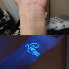 Explore black light design ideas concealed under the cover of daylight. Pin By Erin Field On Tattoos Black Light Tattoo Harry Potter Tattoos Dark Tattoo