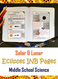 Lunar And Solar Eclipses Interactive Notebook Pages Interactive Notebooks Solar And Lunar Eclipse Solar Eclipses