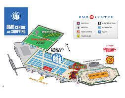 2014 Calgary Stampede Bmo Centre Map By Nonfiction Studios