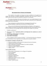 Offre D Emploi Urgent Auchan Senegal Recrute Senbaat Com
