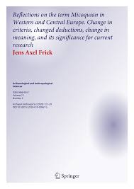 Déjà en 2008, un article de 7sur7 révélait que : Pdf Frick 2020 Reflections On The Term Micoquian In Western And Central Europe Change In Criteria Changed Deductions Change In Meaning And Its Significance For Current Research