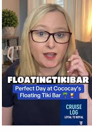 Experience the Floating Tiki Bar at Cococay
