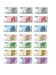 Interessante informationen rund um den euro. Farbung Malvorlagen Malvorlagenfurkinder Spielgeld Geld Euro Scheine