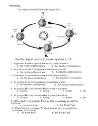 Seasons Worksheet Seasons Worksheets Social Studies Worksheets 6th Grade Science