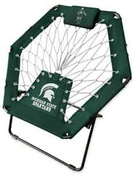 Ncaa Michigan State University Premium Bungee Chair In Green Bungee Chair Camping Chair Camping Chairs