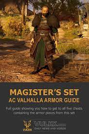 Ac Valhalla Magister S Armor Set Locations Guide Valhalla Assassin S Creed Valhalla All Assassin S Creed