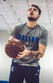Thigh tattoo ideas and the back of the calf are boom areas for getting fully realized, vividly detailed leg tattoo concepts. Luka Doncic