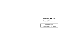 pdf burmese beginner tawich boondhum academia edu