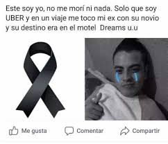 Dopl3r Com Memes Este Soy Yo No Me Mori Ni Nada Solo Que Soy Uber Y En Un Viaje Me Toco Mi Ex Con Su Novio Y Su Destino Era En