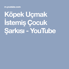 Kopek Ucmak Istemis Cocuk Sarkisi Youtube Youtube Cocuk Kopek