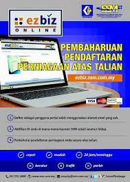 Bizcert adalah perkhidmatan memperbaharui sijil perniagaan ssm secara online yang sangat cepat & mudah. Facebook