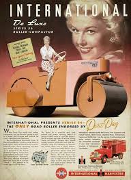 Fantasy mystery koopaling backstory potatoe koopalings.yada yada temporary title xd. This Road Roller International Harvester Series 56 In An Ad With Doris Day Retrofuturism