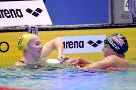 Ariarne titmus' coach goes berserk in iconic celebration. Ahead Of Tokyo Katie Ledecky Vs Ariarne Titmus Duels Taking Form