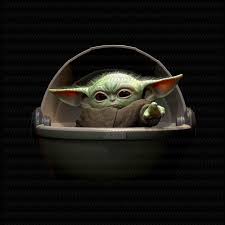 Ghim Tren Baby Yoda