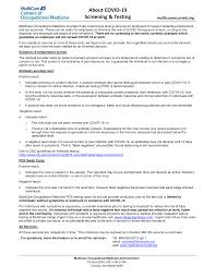 Https Www Multicare Org File Viewer Php Id 20265 Title About Covid 19 Screening 26 Testing From Multicare Occupational Medicine 2020 07 09