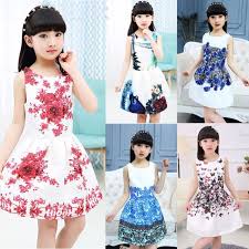 Baju Dress Budak Perempuan Umur 5 12 Tahun Shopee Malaysia