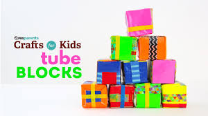You will be making a cube using cardboard pieces as the corners or nodes. Cardboard Tube Craft Tube Blocks Babble Dabble Do