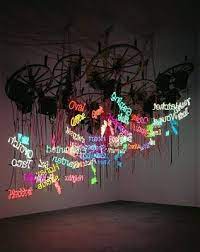 Neon Lights Interior Design Neon Art Neon Installation Art