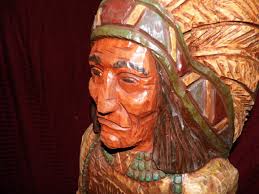 Ralph Gallagher 6' cigar store indian for sale MAKE OFFER