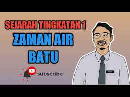 Garis masa zaman air batu •ahli paleontologi yang mengkaji sejarah bumi berpendapat bahawa hidupan di bumi bermulasemenjak 545 juta tahun dahulu. Bab 2 Sejarah Tingkatan 1 Zaman Air Batu Youtube