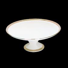 Convient également pour les tartelettes, petits fours, mises en bouche salées, etc. Plumes Plat A Tarte Sur Pied Haviland