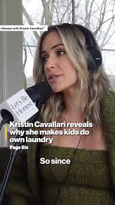 Kristin Cavallari just revealed why she has her kids do their own laundry.  🧺
