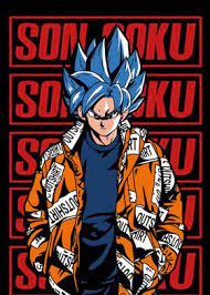 He is a fusion between goku from universe 6 and supreme kai from universe 7================== they. Son Goku Style Supreme Poster By Garvas Wash Burn Displate