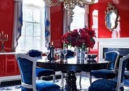 Buffet with beveled mirror survived, but not the leaded glass. Red Rooms 34 Spaces Splashed With Crimson Bob Vila