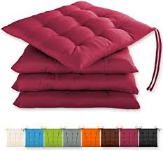 Za411 cuscino sedia cucina sagomato in cotone panama vari colori tinta unita (antracite) 6,50 € *. Amazon It Cuscini Sedie Cucina