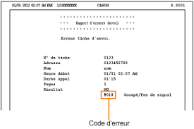 Téléchargement gratuit et rapide sur 01net telecharger.com. Code Panne Canon