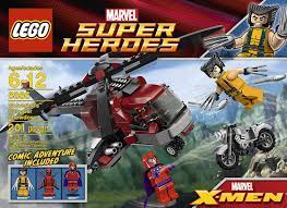 Defeat deadpool in a race (brooklyn . Amazon Com Lego Wolverine Chopper Showdown 6866 Descontinuado Por El Fabricante Juguetes Y Juegos