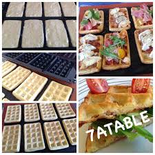 Gaufres Salees 7 A Table Gaufres Salees Gaufres Recette De Gauffre