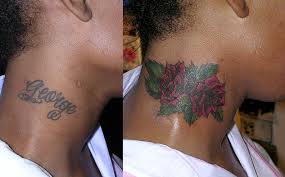 The design of sketches for cover up must be specifically chosen to overlap an old tattoo entirely. Sweet Cover Up Tattoos For Back Of Neck Tattoos Back Of Neck