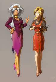 Ah! My Goddess: Office lady Hild & Marller | Garotas