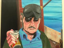 Painting of Le Hocq Collection from St Helier