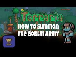 Terraria How To Summon The Goblin Army Goblin Battle Standard Xbox One Time Lapse Youtube