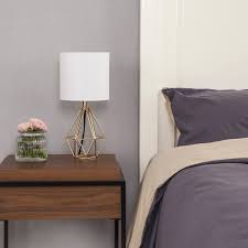 Cotulin Gold Modern Hollow Out Base Living Room Bedroom Small Table Lamp Bedside Lamp With Metal Base And Whi Small Table Lamp Bedside Lamp White Bedside Lamps