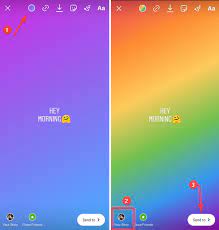 There are two ways to change the colour of background. How To Change Background Color On Instagram Story Imam Khomeini Isf