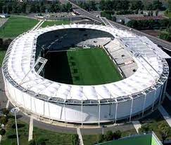 It is currently used mostly for football matches, mainly. Le Stadium De Toulouse Football Stadiums Soccer Stadium Sports Stadium