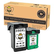 The hp c4480 inkjet cartridge machine uses one hp 74 black and one hp 75 tricolor ink cartridge with respective page yields of 200 pages and. Cmybabee 2 Pack Remanufactured Hp 350xl 351xl 350 351 Ink Cartridge 1black 1tricolour For Hp