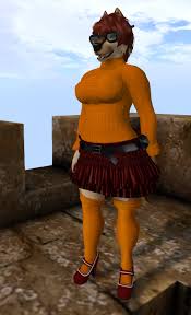 Velma Wolf explores the castle by ComCat -- Fur Affinity [dot] net