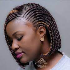 Cornrows originate from africa and the caribbean and are a popular protective hairstyle for both men and women with natural hair. Pin By Maritza Cordoba On Braided Up African Braids Styles Bob Braids Hairstyles African Hair Braiding Styles