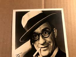 Walter Catlett Very Rare Very Early Autographed Photo '36 Bringing up Baby  Dandy