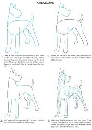 Welcome To Dover Publications Animal Drawings Dog Drawing Dog Paintings