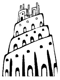 Jesus walks on water coloring page. Tower Of Babel Coloring Page Coloring Home
